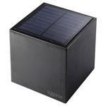 Sygonix SY-5499356 Solar Wall Light 0.9W warm white black