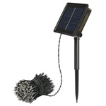 Sygonix SY-5596928 Solar fairy Light LED monochrome black/green Outdoor use.