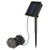 Sygonix SY-5596928 Solar fairy Light LED monochrome black/green Outdoor use.