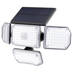 Sygonix SY-5626568 Solar Outdoor Wall Light motion detector 1.265W black