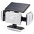 Sygonix SY-5626568 Solar Outdoor Wall Light motion detector 1.265W black
