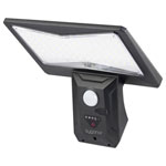 Sygonix SY-5626570 Solar Outdoor Wall Light 6W cool white versatile black