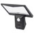 Sygonix SY-5626570 Solar Outdoor Wall Light 6W cool white versatile black