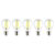 Sygonix SY-5781466 LED bulb E-27 3.8W Warm white 60x104mm 5-pack