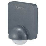Sygonix SY-5836536 Wall PIR motion detector 360° relay dark grey IP54