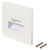 Sygonix SY-6179430 LED recessed Wall Light white indoor stair Lighting