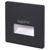 Sygonix SY-6179432 LED recessed Wall Light 1.2W black indoor use