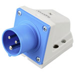 Sygonix SY-6261866 CEE CARA Wall plug 16A 3-pin 250V AC 1pc