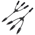 Sygonix SY-6407992 Solar y-Cable 3-to-1 1500V black 36cm set of 2