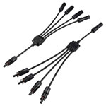 Sygonix SY-6407994 Solar adapter Cable 4 to 1 Y Cable 1500V 46.5 cm