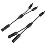 Sygonix SY-6408046 Solar adapter Cable 2 to 1 1500V 30A 36cm black
