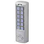 Sygonix SY-6421352 RFID keypad 12/24V DC/AC IP66 backlit secure access