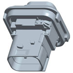 TE Connectivity 1-1564544-1 HDSCS Socket Housing PCB 2 Pins