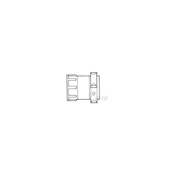 TE Connectivity 1-206322-1 Cable Clamp Kit Circular Plastic Connector