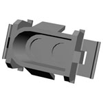 TE Connectivity 1-350345-0 MATE-N-LOK Pin Housing Cable 2 Pins