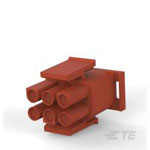 TE Connectivity 1-350715-1 Universal MATE-N-LOK Plug Housing Brown
