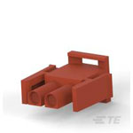 TE Connectivity 1-350777-1 Universal MATE-N-LOK Brown 2P Plug Housing