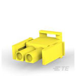 TE Connectivity 1-350777-4 Universal MATE-N-LOK Plug Housing Yellow