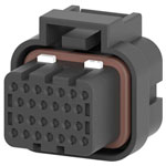 TE Connectivity 1473416-1 Superseal Socket Enclosure 26-Position Black