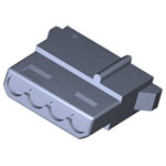TE Connectivity 1-480424-0 Mate-N-Lok Socket Housing 4 Pins 1 pc