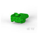 TE Connectivity 1-480701-5 Universal MATE-N-LOK Conn Green 3P Housing