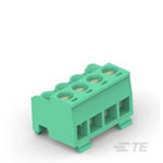 TE Connectivity 1546173-2 Eurostyle Terminal Block 5MM 2 POS Green Sn