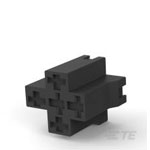 TE Connectivity 154746-2 FASTIN-FASTON 5P REC HSG Nylon Black