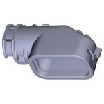 TE Connectivity 1563110-1 HDSCS Cap Angled For Sockets & Flat Plug Housing