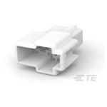 TE Connectivity 172129-1 Fastin-Faston Plug Housing 2P Nylon Natural