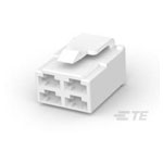TE Connectivity 172134-1 FASTIN-FASTON Plug Housing 4P Nylon Natural