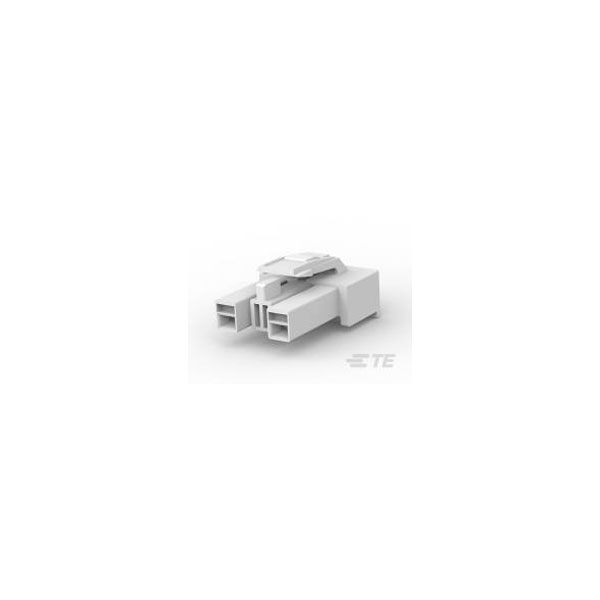TE Connectivity 178125-1 Power Plug Housing 2 Position 7.92mm Bag