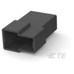 TE Connectivity 180908-5 FASTIN-FASTON 2P Nylon Black Tab Housing