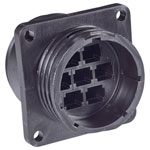 TE Connectivity 206137-1 CPC Bullet Connector Socket 7 Pins Straight
