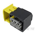 TE Connectivity 2-1418480-1 HDSCS 7 Position Mixed Receptacle Housing Grey