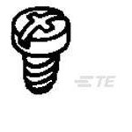 TE Connectivity 2-1437402-7 Terminal Block Brass Screw 6-32 Barrier Style