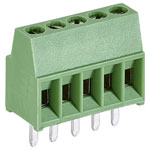 TE Connectivity 282834-5 Screw Terminal 1.4 Mm² 5 Pins Green 1 pc