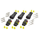 TE Connectivity 30S003 Superseal Set 2 Pins 6mm Spacing IP67 Rated