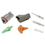 TE Connectivity 30S009 Bullet Connector Plug & Socket 3-Pin 1 Set