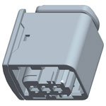 TE Connectivity 3-1418448-1 HDSCS Socket Housing 3 Pins MCP