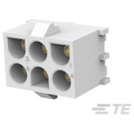 TE Connectivity 350827-4 MATE-N-LOK Socket Housing 6 Pins 6.35 Mm Spacing