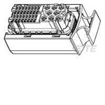 TE Connectivity 368383-1 Connector 40P REC Siemens Black
