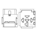 TE Connectivity 4-1419106-0 VCF4-1002 Connector Housing High Current