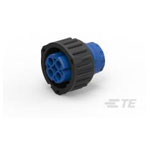 TE Connectivity 4-967325-1 Round Connector System 2.5mm 4P Blue