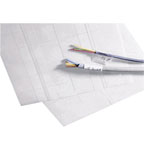 TE Connectivity 5-1768016-4 Cable Label 40pcs White Durable 38x23mm