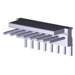 TE Connectivity 640455-8 MTA-100 Pin Strip 8 Pins 1 pc