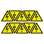 TE Connectivity 7-1768019-9 Warning Signs Self-Adhesive Film 10pcs