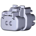 TE Connectivity 776522-2 AMPSEAL16 Socket Housing 2 Pins