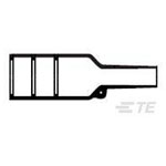 TE Connectivity 864607-000 TFIT Poly Moulded Part 1 Piece Black