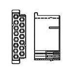 TE Connectivity 926171-1 J-P-T Pin Housing 15 Pins 5 Mm Spacing