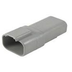 TE Connectivity DT04-4P DT Bullet Connector Plug Straight 4 Pins